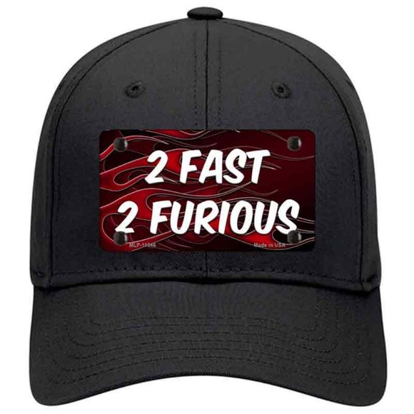 2 Fast 2 Furious Metal on Cotton Velcro Hat - Black - Picture 1 of 2